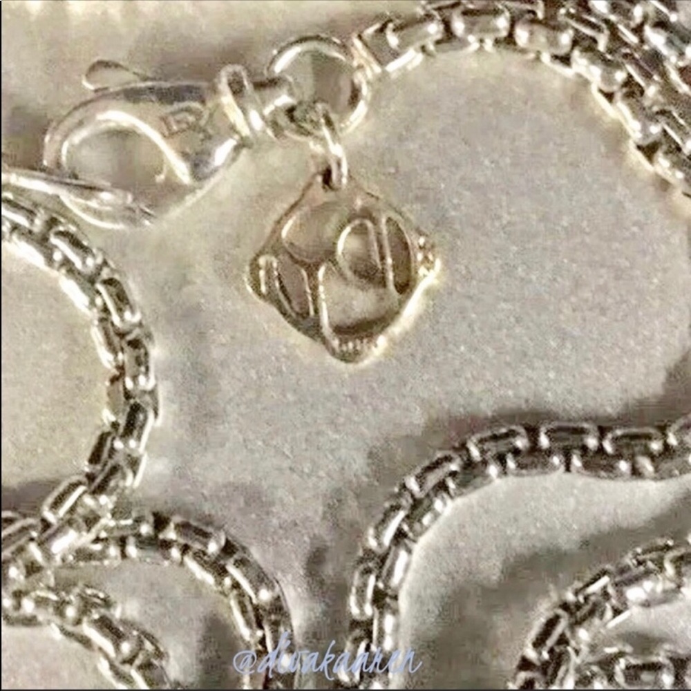 DAVID YURMAN 22” 14K Sterling Silver 2.7 Box Chain - Picture 5 of 6